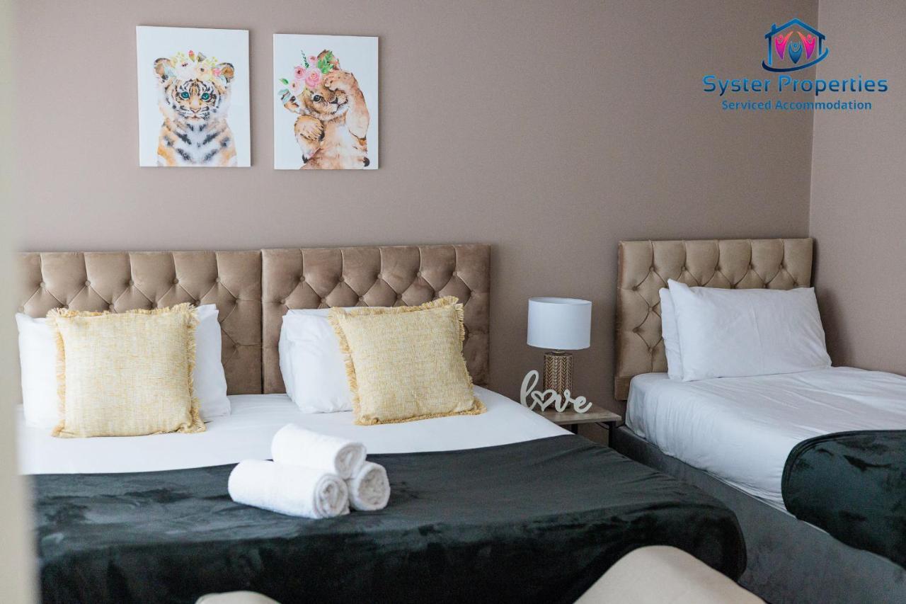 Syster Properties Serviced Accommodation Leicester 5 Bedroom House Glen View Luaran gambar